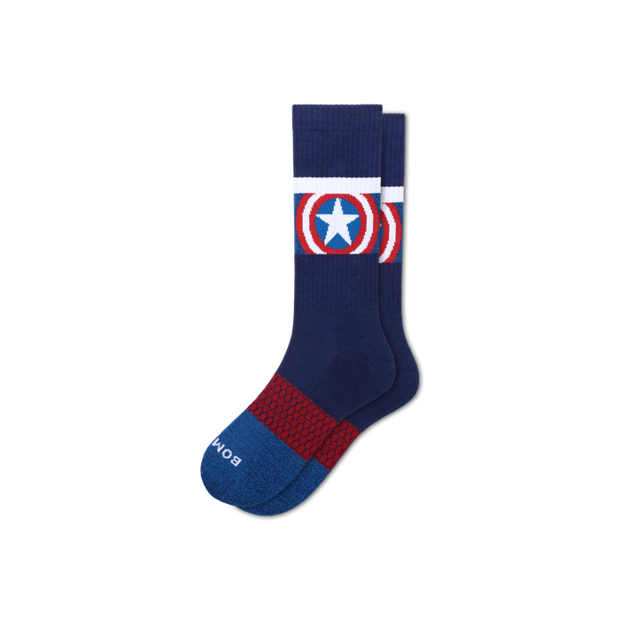 Marvel Bombas Adult Calf Socks