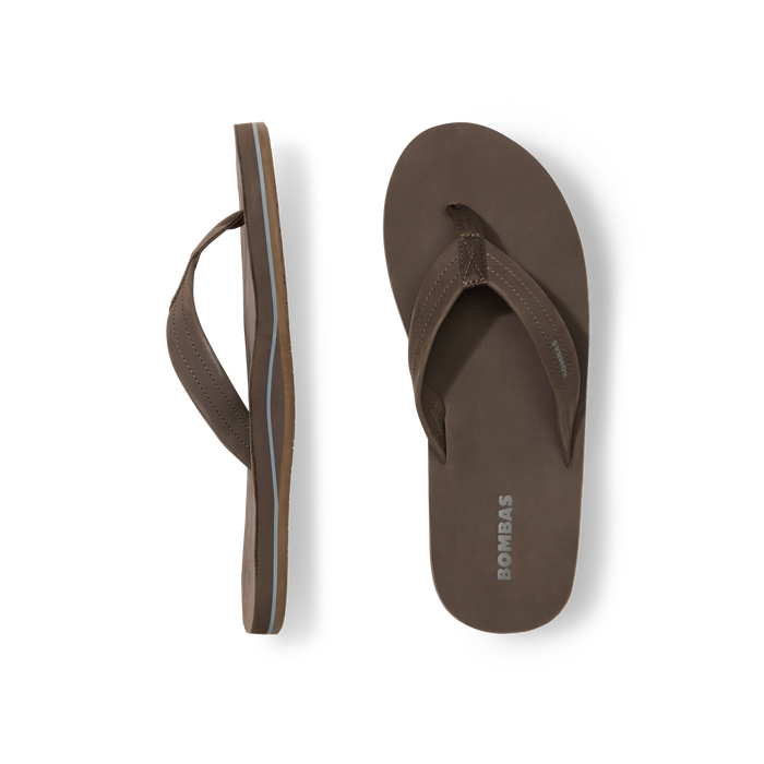 Bombas Men's Sunrise Leather Flip Flop