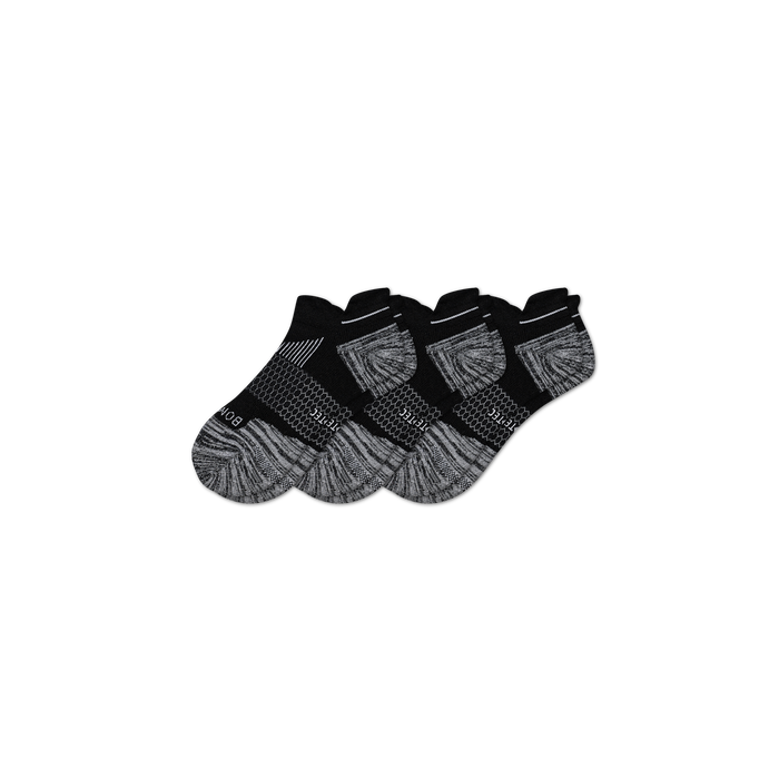 Bombas Women's Run Ankle Socks 3-Pack, Lightweight Breathable Running Socks
