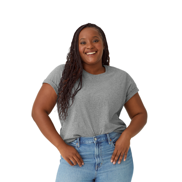Bombas Women's Pima Cotton Crew Neck T-Shirt