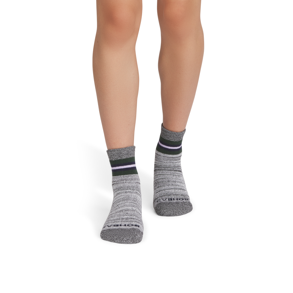 Bombas Women's Hiking Quarter Socks, Cushioned Trail Socks