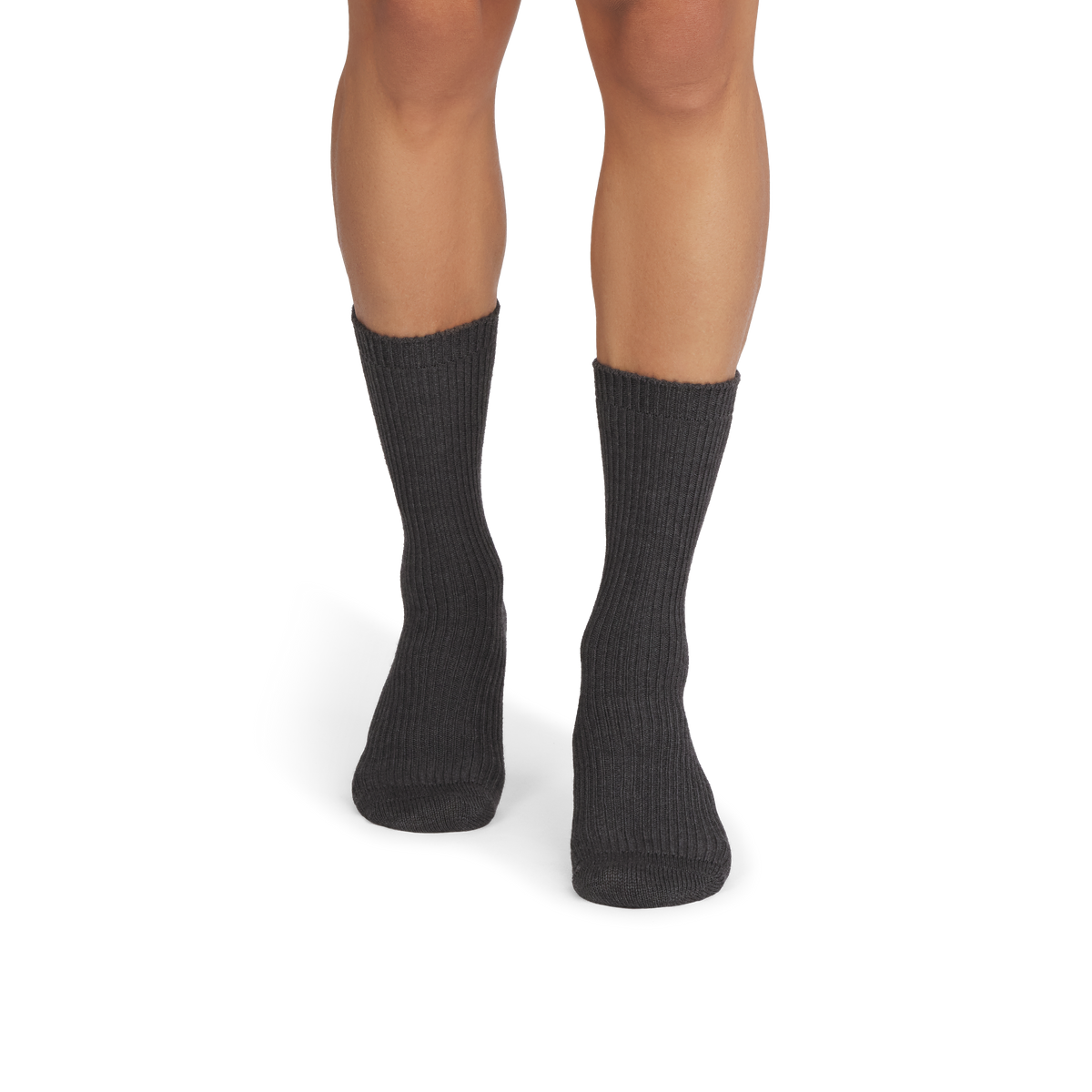 Bombas Men's Merino Cashmere Blend Fine Rib Calf Socks