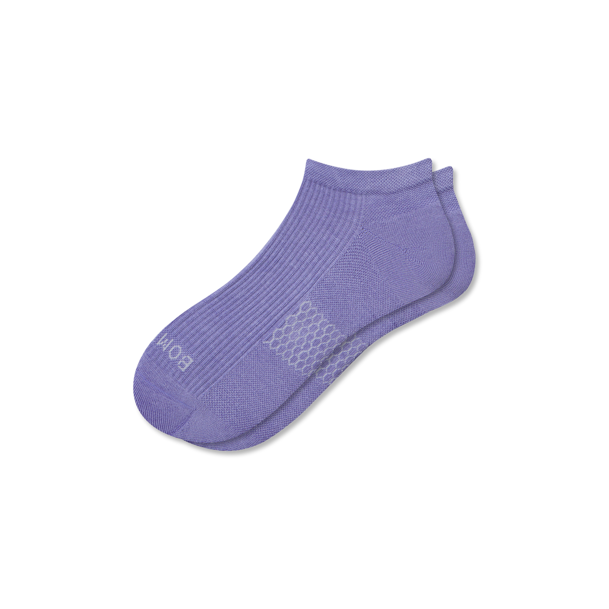 Bombas Women's Modern Rib Ankle Socks - Lightweight Cushioned Socks