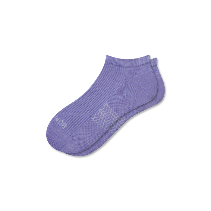 Bombas Women's Modern Rib Ankle Socks - Lightweight Cushioned Socks