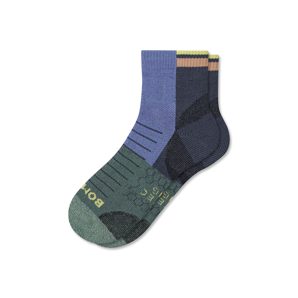 Bombas Men's Hiking Quarter Socks