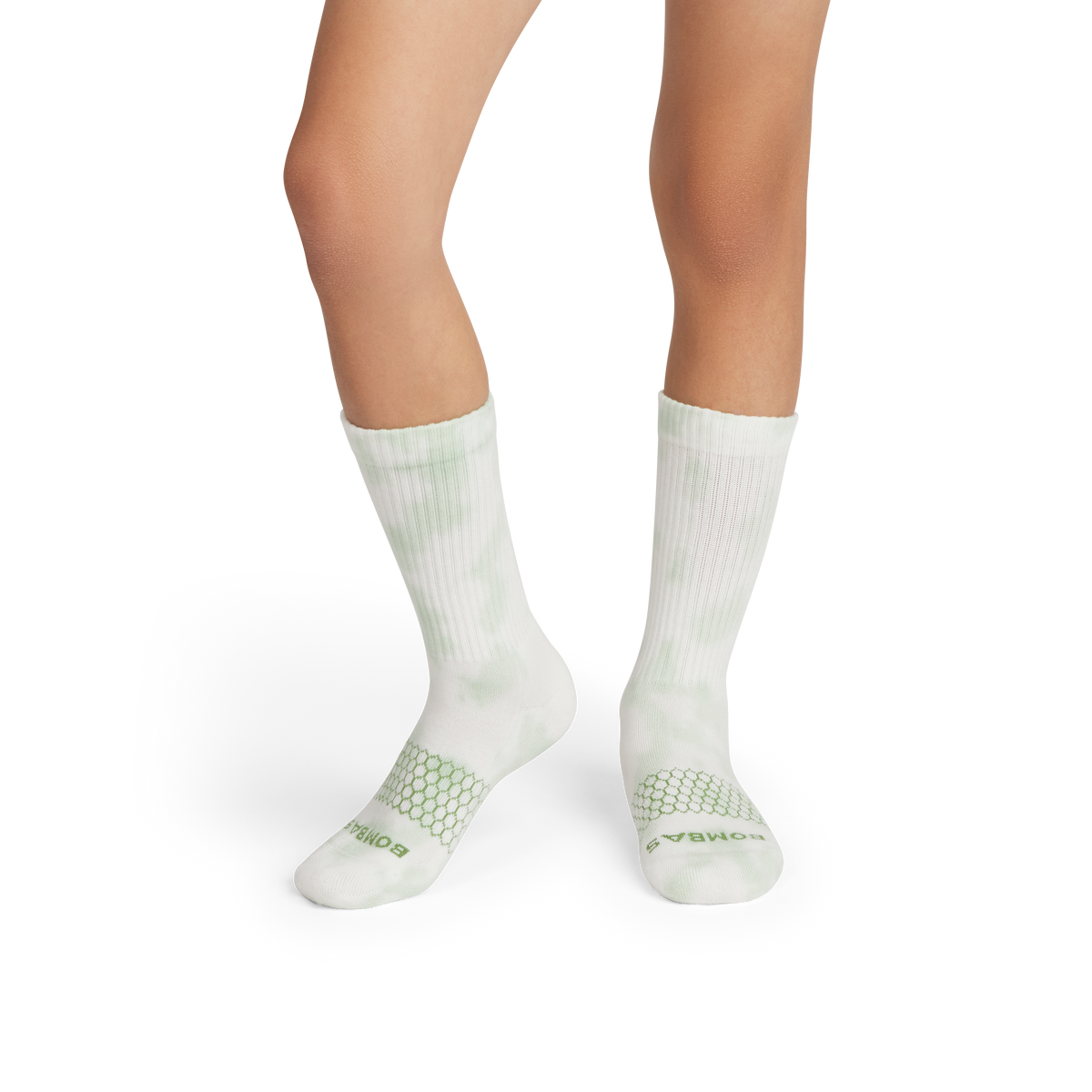 Bombas Youth Celebration Calf Socks 4-Pack Gift Box - Kids Tie-Dye Seamless Toe Socks
