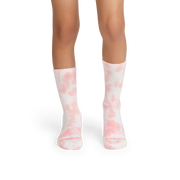 Bombas Youth Celebration Calf Socks 4-Pack Gift Box - Kids Tie-Dye Seamless Toe Socks