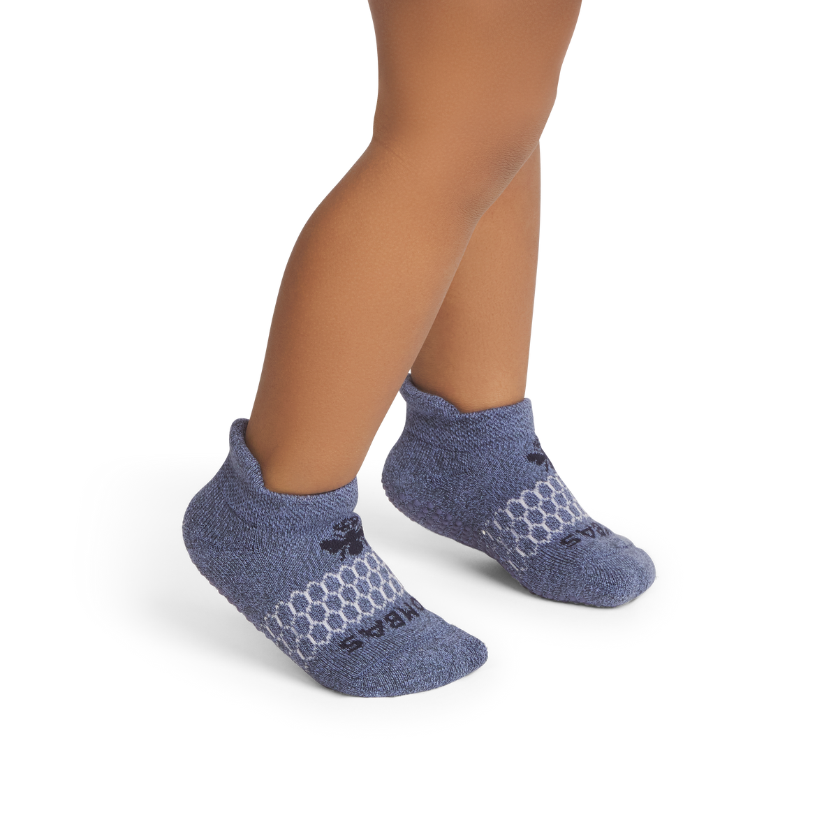 Bombas Toddler Gripper Ankle Socks 8-Pack - Kids Non-Slip Seamless Socks
