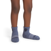 Bombas Toddler Marl Gripper Calf Socks 4-Pack - Kids Non-Slip Socks
