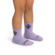 Bombas Toddler Marl Gripper Calf Socks 4-Pack - Kids Non-Slip Socks