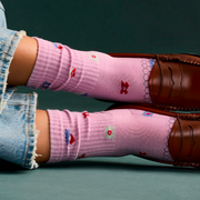 Bombas Women's Garden Party Half Calf Socks 4-Pack - Midweight Cushioned Socks