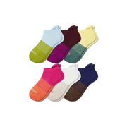 Bombas Kids Ankle Socks - Midweight Marl Cotton Blend Socks
