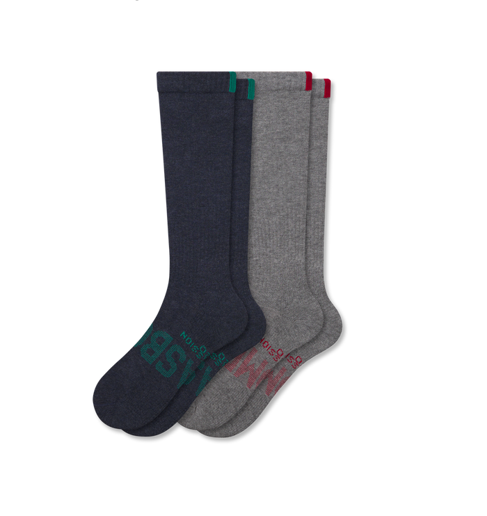 Bombas Men's Everyday Compression Socks 2-Pack Gift Box