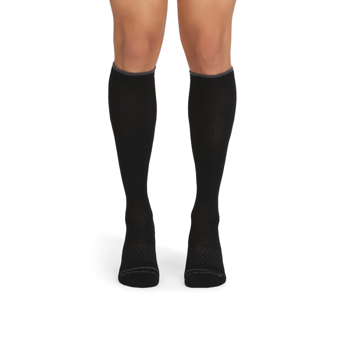 Bombas Men's Merino Wool Blend Everyday Compression Knee High Socks 3-Pack 15-20mmHg