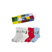 Peanuts x Bombas Youth Calf Socks 4-Pack Gift Box