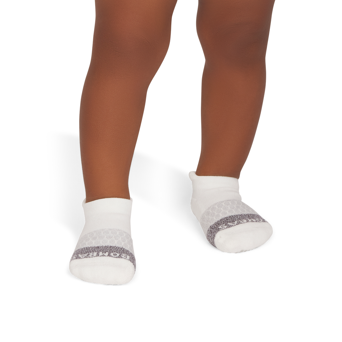 Bombas Toddler Tri-Block Gripper Ankle Socks 6-Pack - Kids Non-Slip Socks