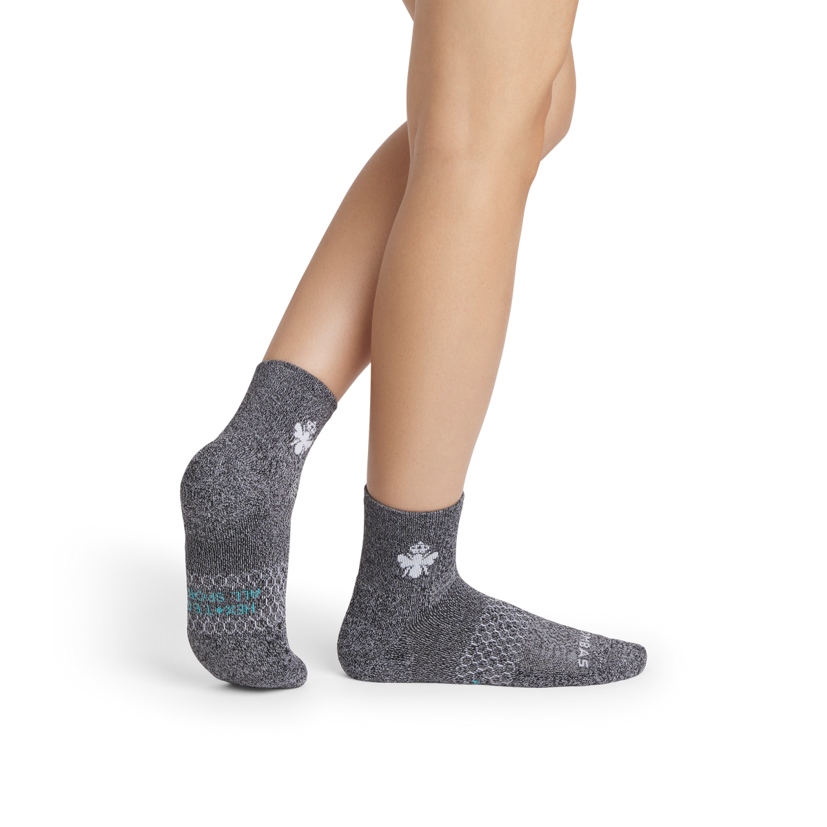 Bombas Women's All Sport Quarter Socks, Cushioned Athletic Socks