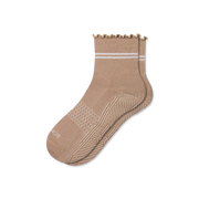 Bombas Women's Studio Gripper Quarter Socks, Non-Slip Yoga & Pilates Socks