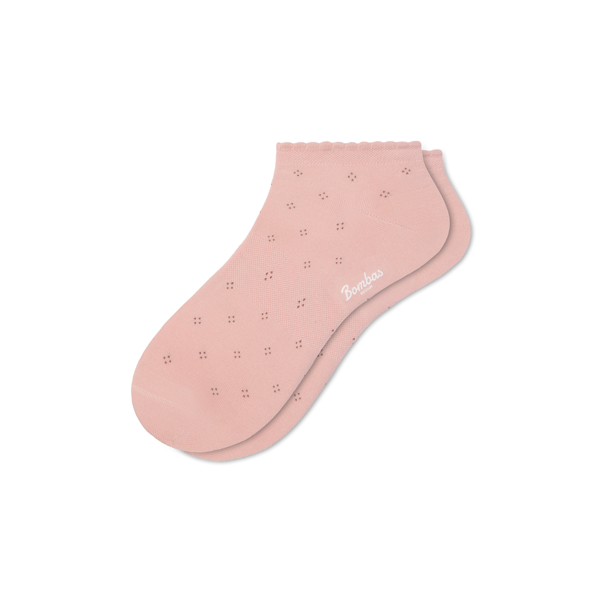 Bombas Women's Scallop Lightweight Ankle Socks