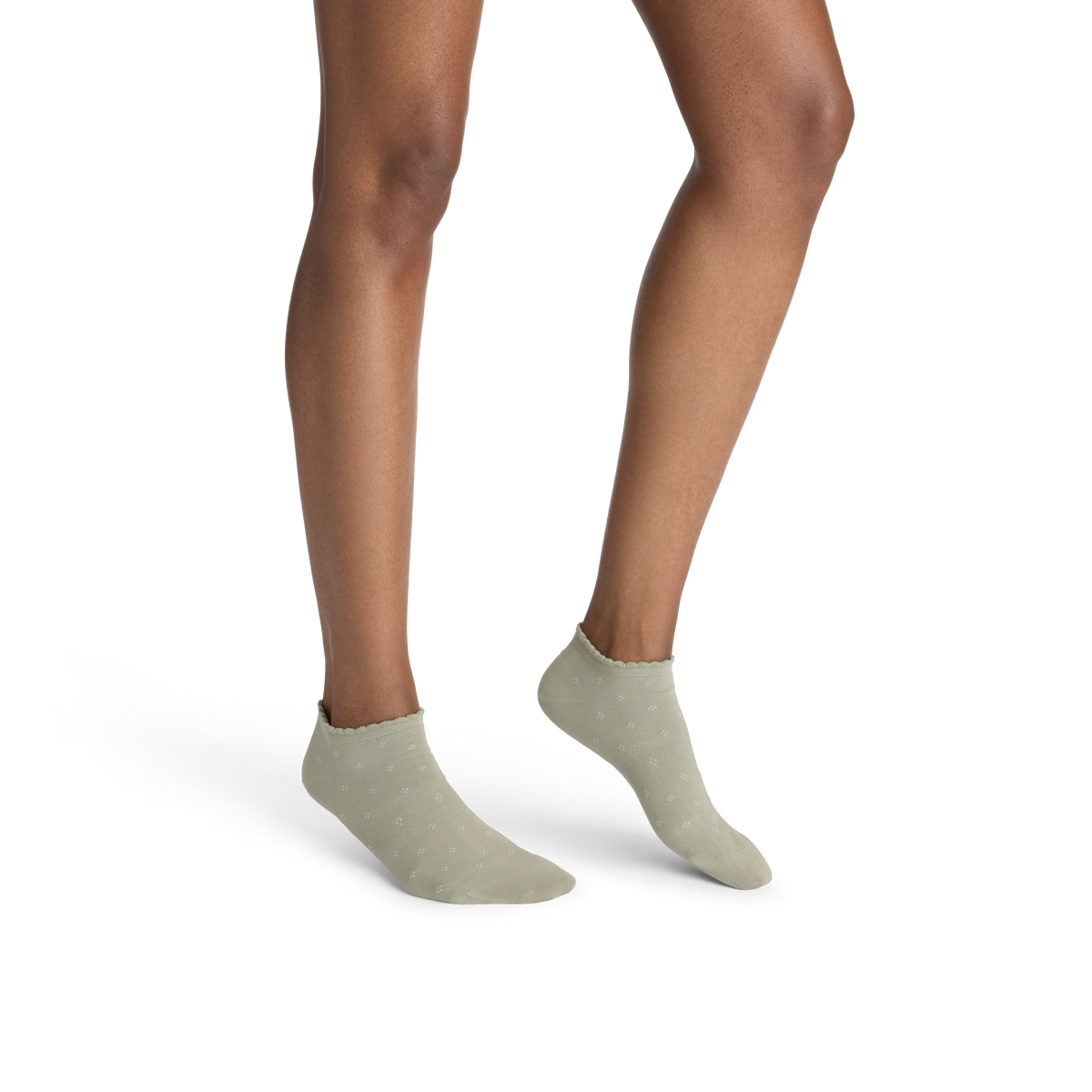 Bombas Women's Scallop Lightweight Ankle Sock 4-Pack