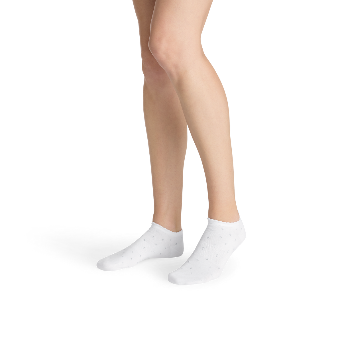 Bombas Women's Scallop Lightweight Ankle Sock 4-Pack