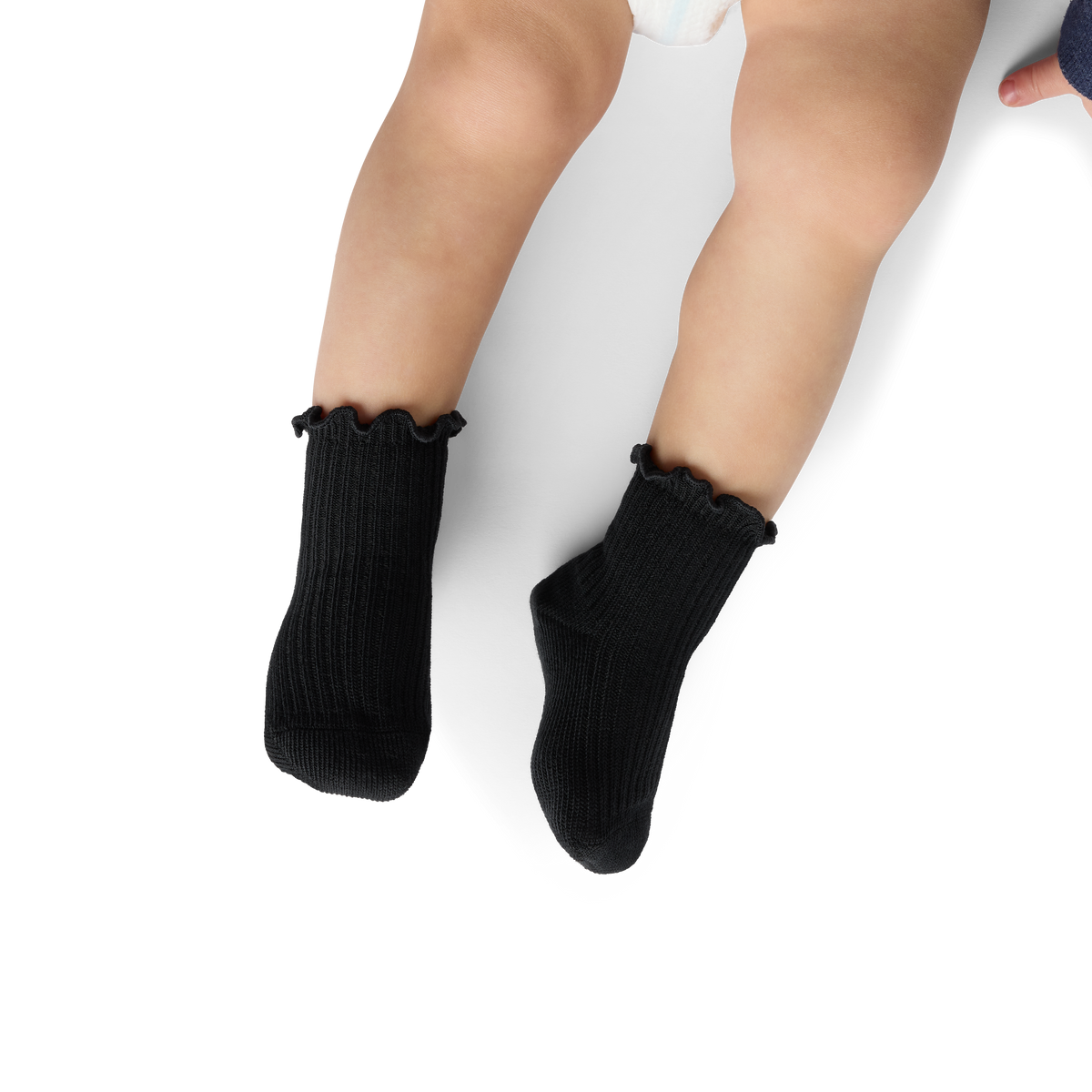 Bombas Baby Ruffle Rib Calf Socks 8-Pack, 6-12 Months