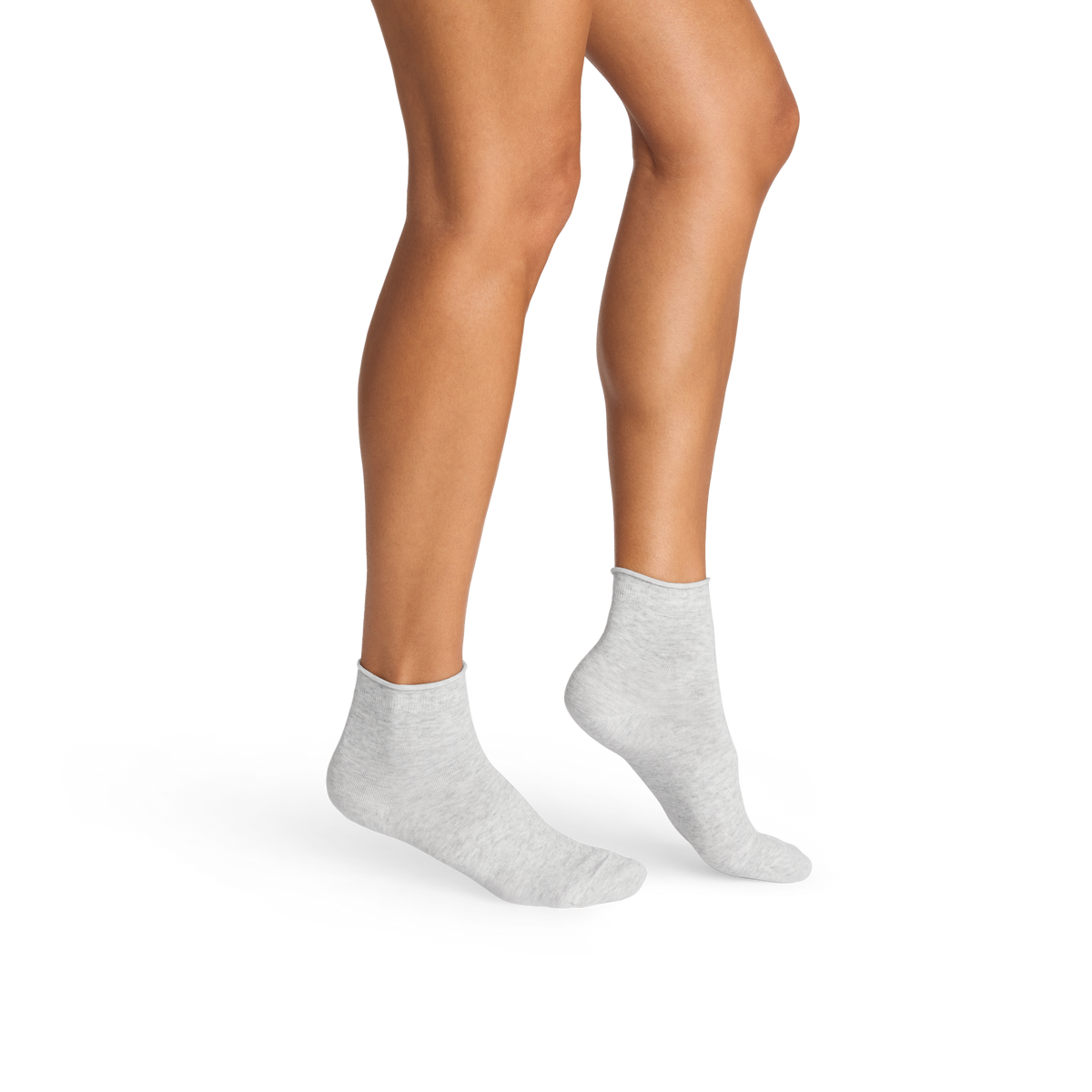Bombas Women's Roll Top Quarter Socks - Ultra Lightweight Flat Knit Socks