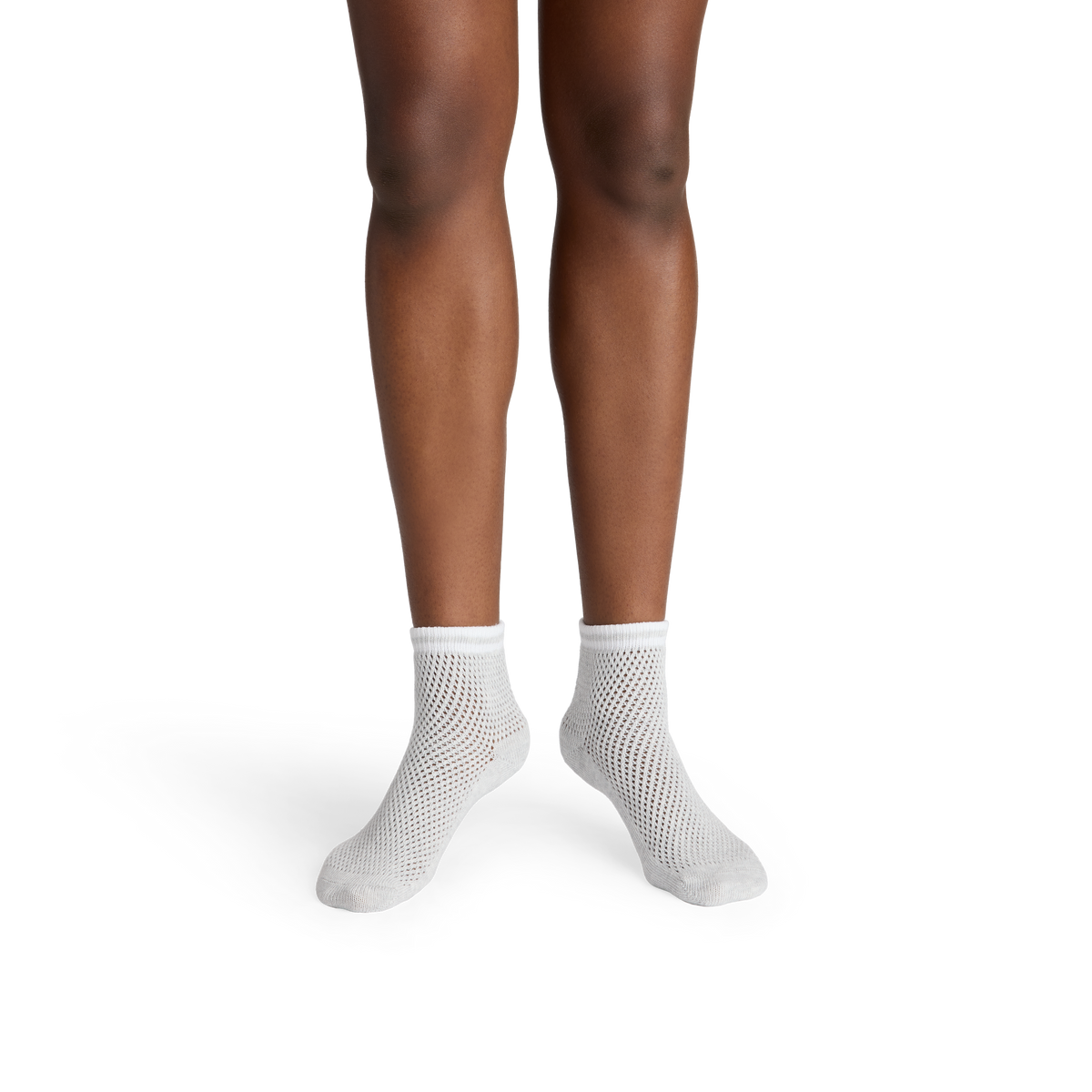 Bombas Women's Vintage Stripes Open Knit Quarter Socks