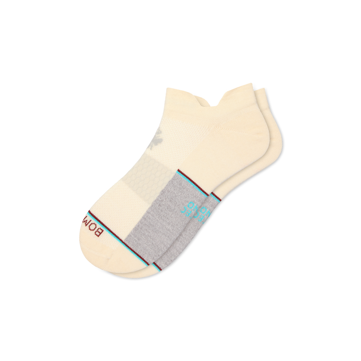 Bombas Women's UltraLite Sport Merino Wool Blend Ankle Socks, Lightweight Running Socks