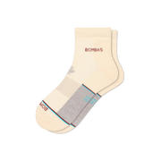 Bombas Women's UltraLite Sport Merino Wool Blend Quarter Socks, Lightweight Running Socks