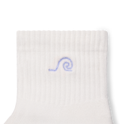 Bombas Women's Beach Day Embroidered Quarter Socks - Midweight Cushioned Socks