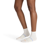 Bombas Women's Beach Day Embroidered Quarter Socks - Midweight Cushioned Socks