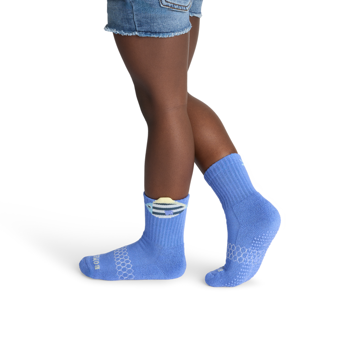Bombas Junior Calf Socks 8-Pack - Kids Seamless Toe Arch Support Socks