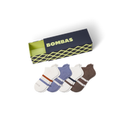 Bombas Men's Celebration Ankle Socks 4-Pack Gift Box