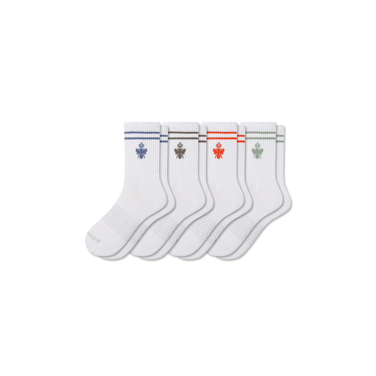 Bombas Women's Originals Half Calf Sock 4-Pack