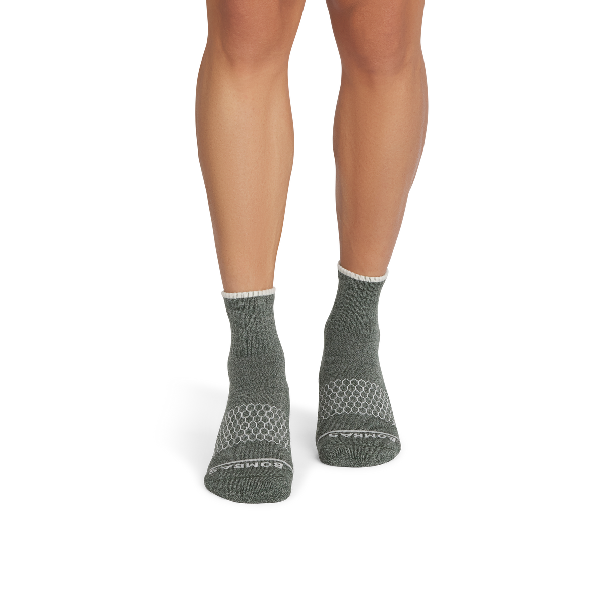 Bombas Men's Merino Wool Blend Quarter Socks 4-Pack