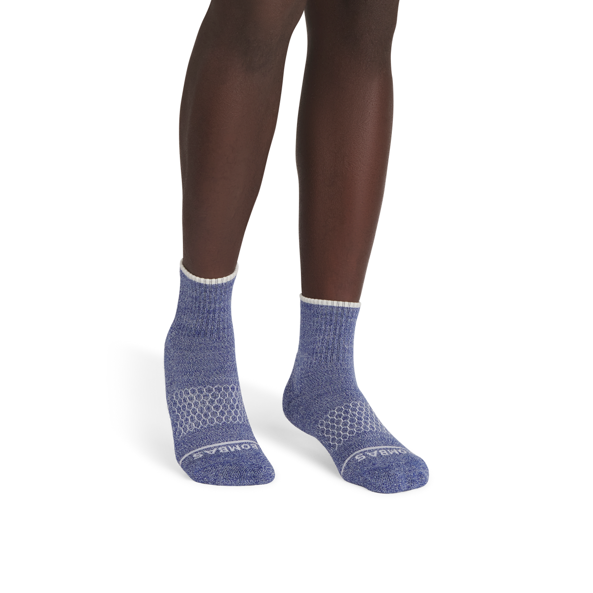 Bombas Men's Merino Wool Blend Quarter Socks 4-Pack