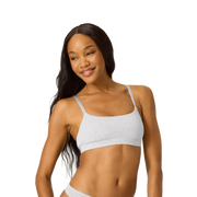 Bombas Women's Super Soft Scoop Bralette + String Bikini Pack
