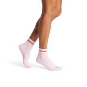 Bombas Women's UltraLite Sport Sheer Stripe Quarter Socks 6-Pack, Lightweight Running Socks