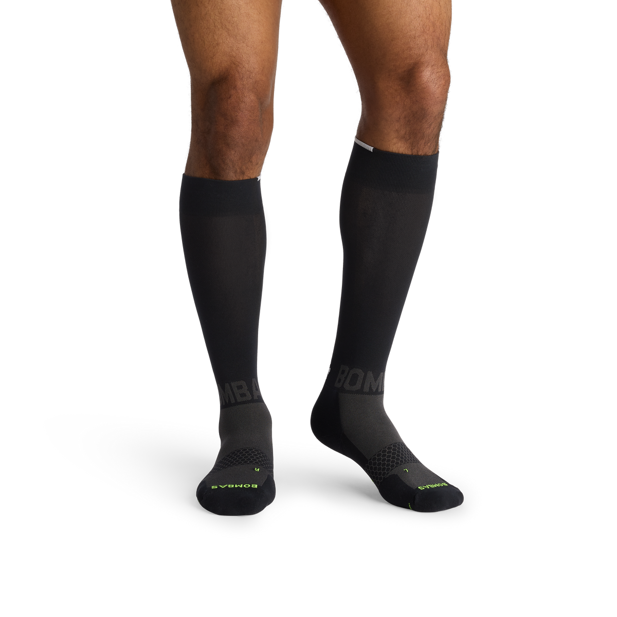 Bombas Men's Sport Compression Knee High Socks 20-30mmHg