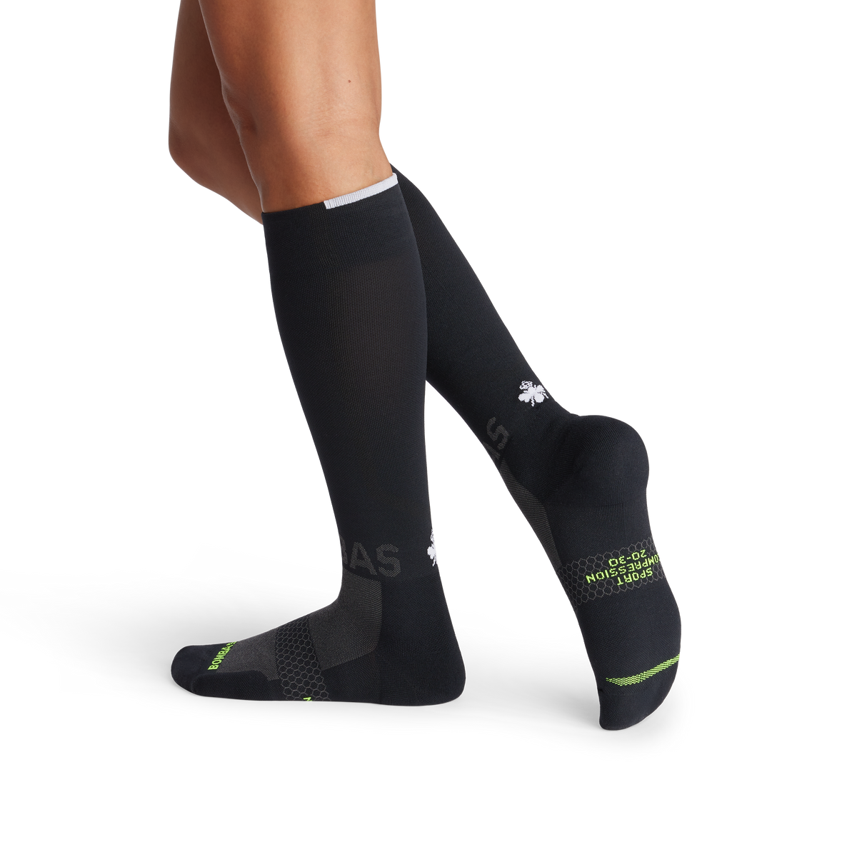 Bombas Women's Sport Compression Knee High Socks 20-30mmHg, Graduated Support Socks