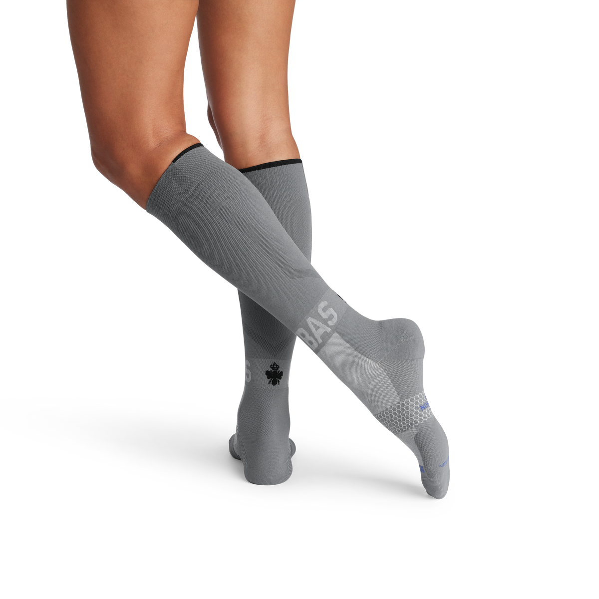 Bombas Women's Sport Compression Knee High Socks 3-Pack 20-30mmHg, Graduated Support