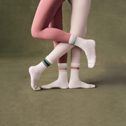 Bombas Women's Vintage Stripes Half Calf Sock 8-Pack