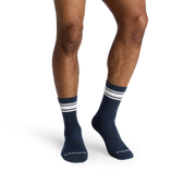 Bombas Men's Vintage Stripes Half Calf Sock 8-Pack