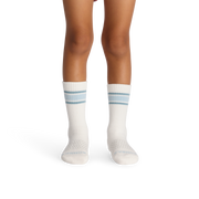 Bombas Youth Vintage Stripes Calf Socks 8-Pack - Kids Seamless Cotton Socks