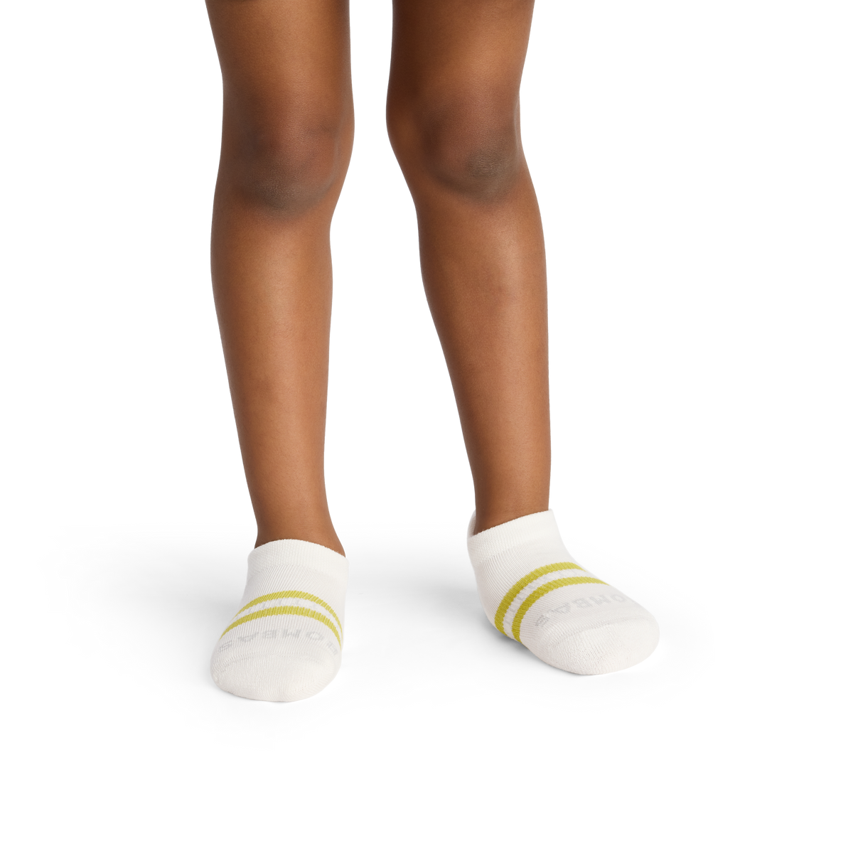 Bombas Junior Solids Ankle Socks 4-Pack - Kids Midweight Seamless Socks