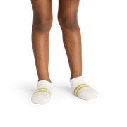 Bombas Junior Solids Ankle Socks 4-Pack - Kids Midweight Seamless Socks