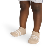 Bombas Toddler Solids Gripper Ankle Socks 4-Pack - Kids Non-Slip Socks