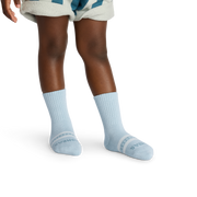 Bombas Junior Solids Calf Socks 4-Pack - Kids Midweight Seamless Socks