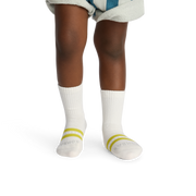 Bombas Junior Solids Calf Socks 4-Pack - Kids Midweight Seamless Socks